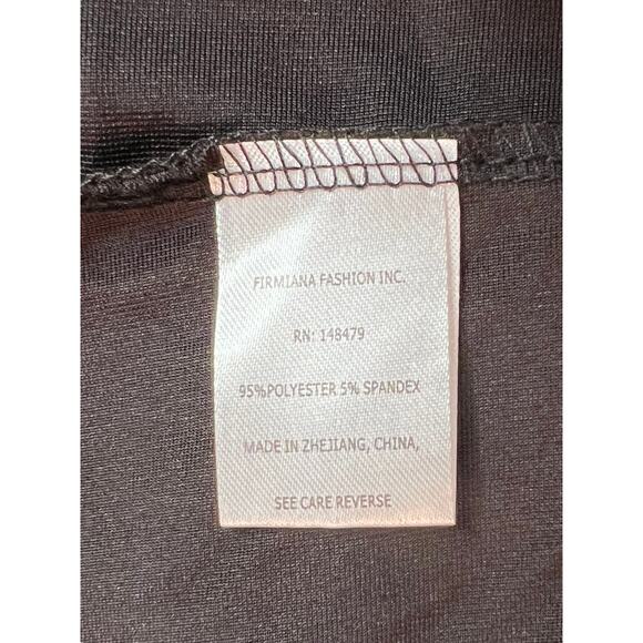 Lily Black White Stripe Detail Cardigan Duster Large - Picture 7 of 8